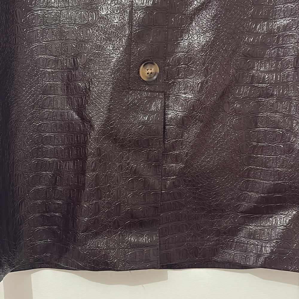 Rachel Comey Target Faux Leather Midi Skirt - Picture 11 of 16